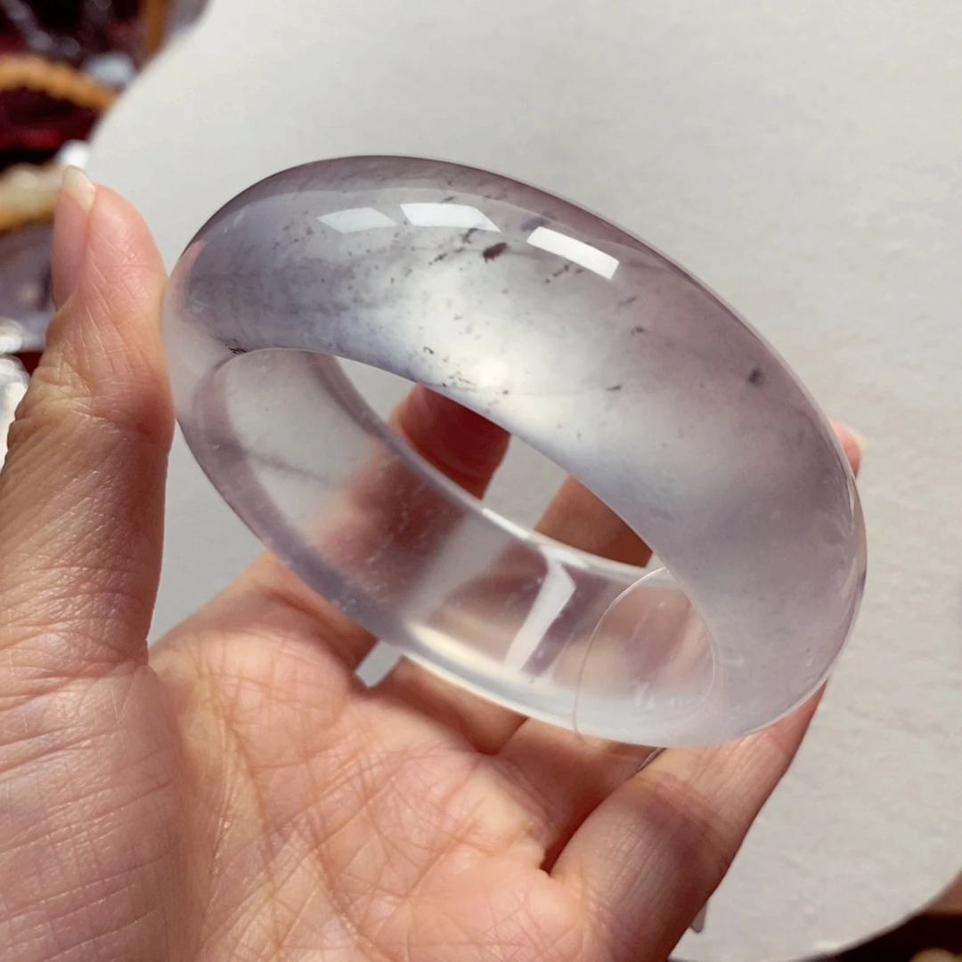 石英质玉未镶嵌手镯57-58