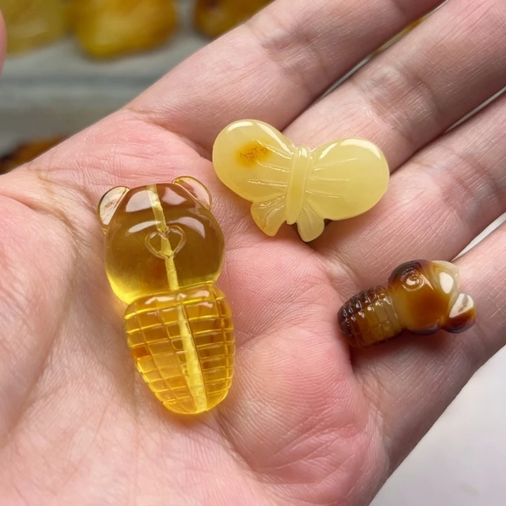 未镶嵌颈饰琥珀琥珀蜜蜡