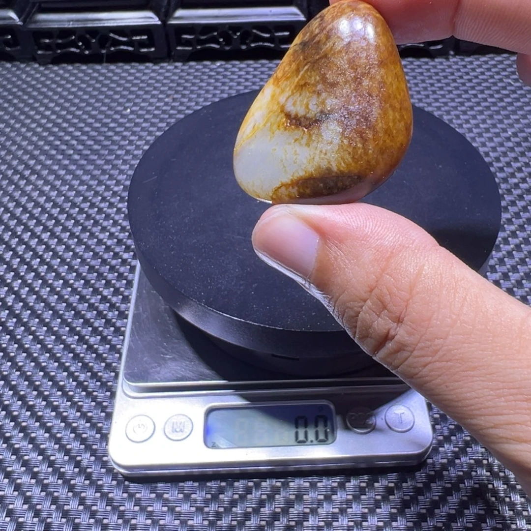 吊坠(不含链)未镶嵌和田玉（子料）35
