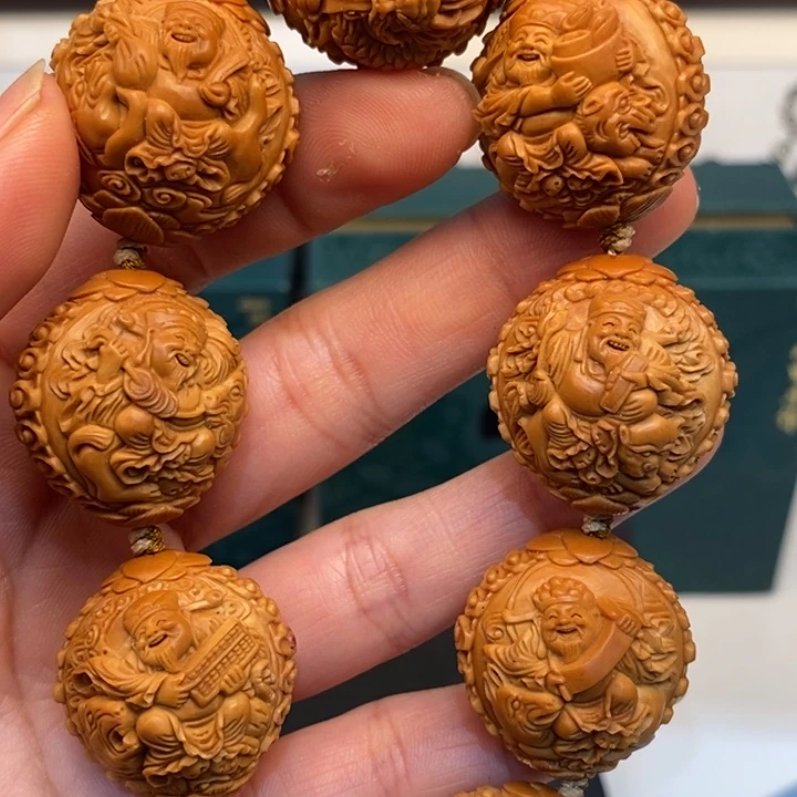 手串/手链橄榄核龙财