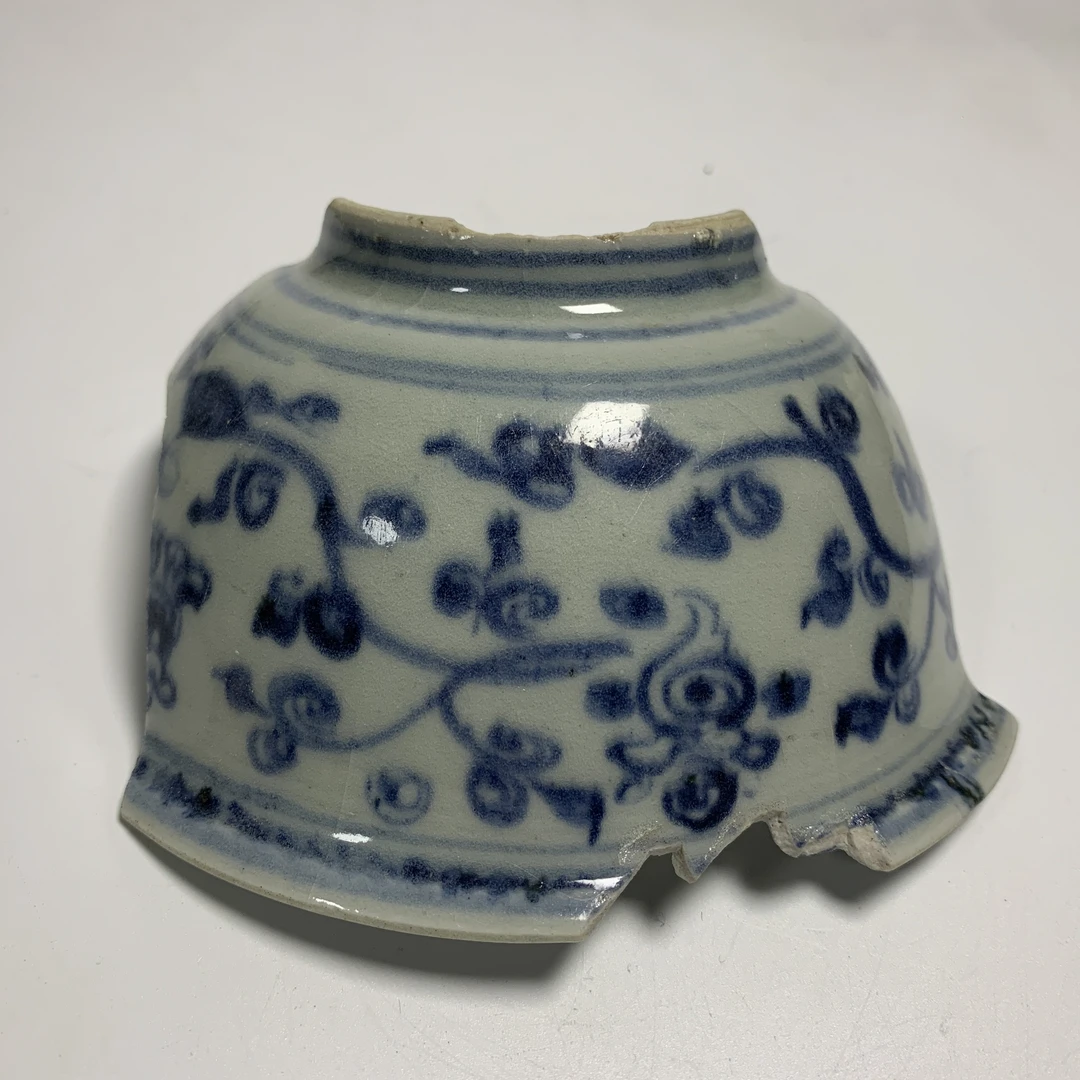 071030 明代 景泰瓷片 wk 云南省文物总店