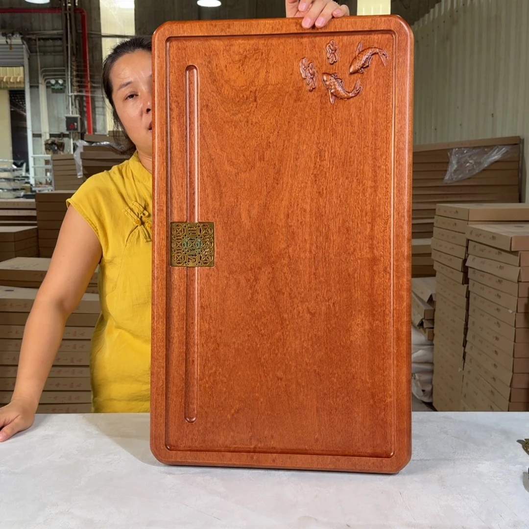 花梨木茶盘72*42尺寸