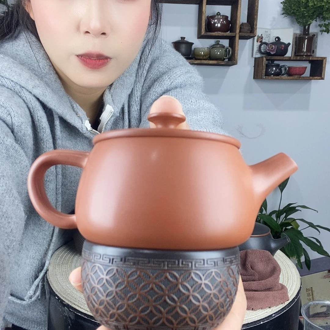 壶凤****乐建水紫陶复烧小汉瓦