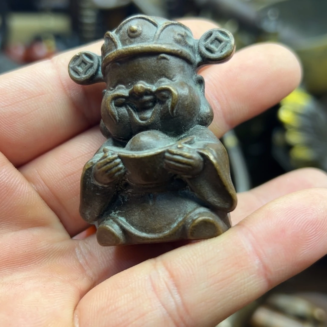 铜摆件欢迎欢迎你