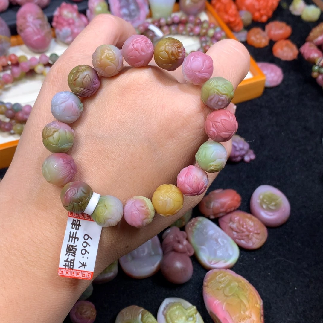 玛瑙/玉髓手链未镶嵌