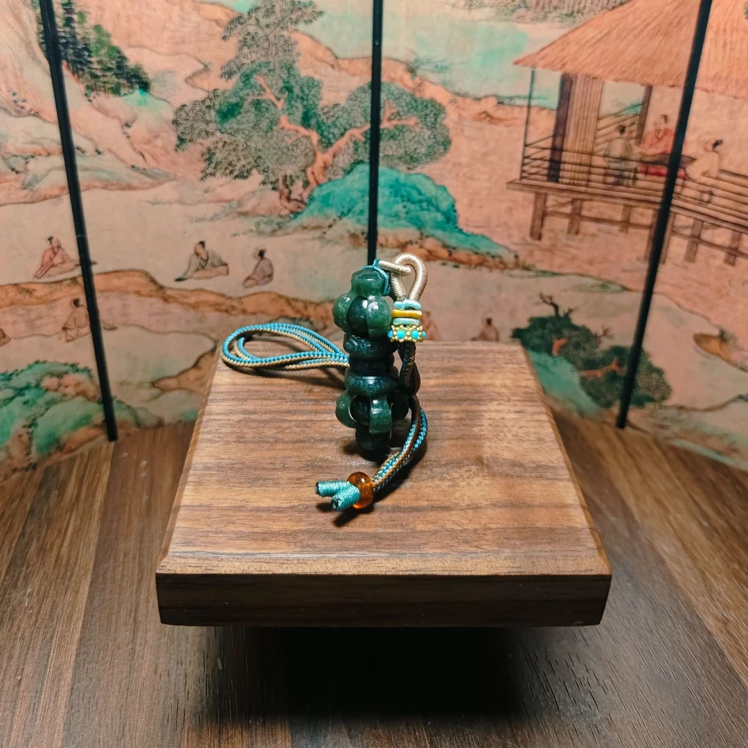 Z和田玉降魔杵吊坠0781