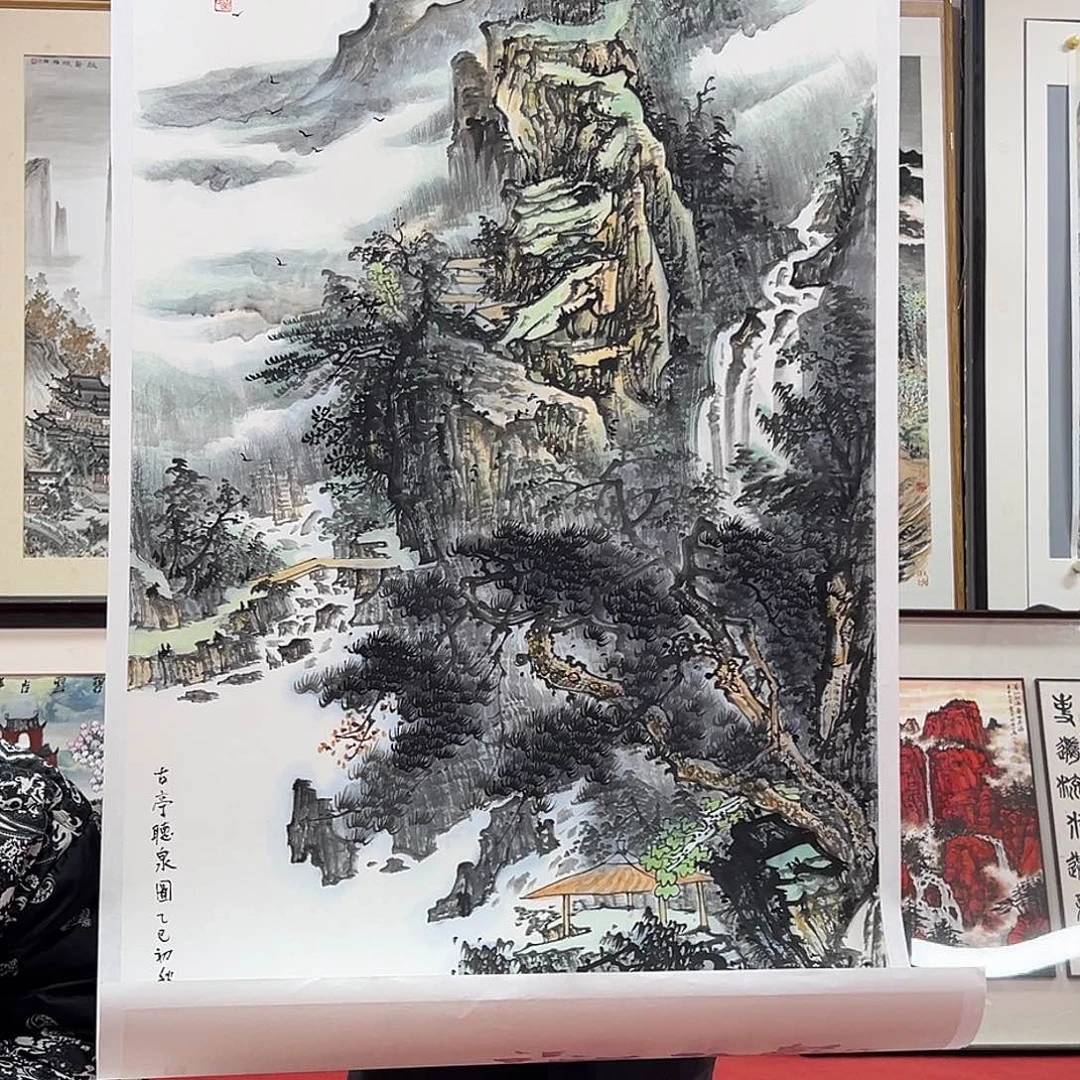 国画老师艺术精品