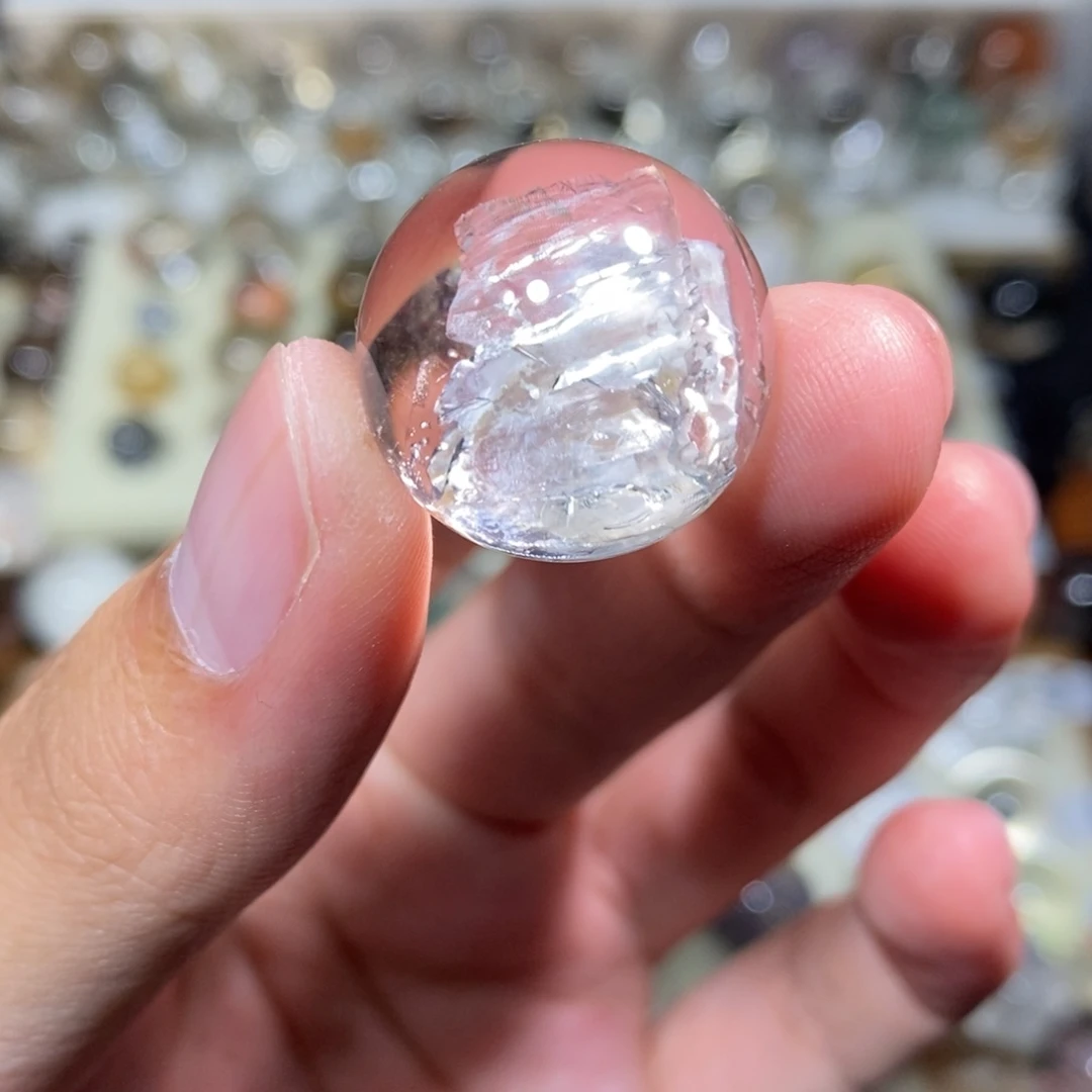 珠宝半成品水晶未镶嵌21.4m