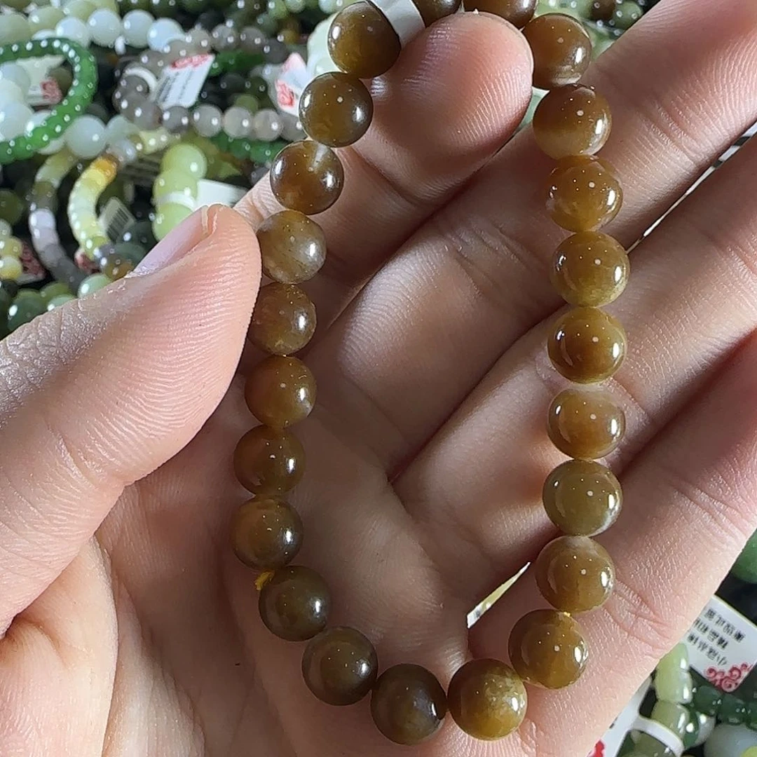 和田玉手链未镶嵌127