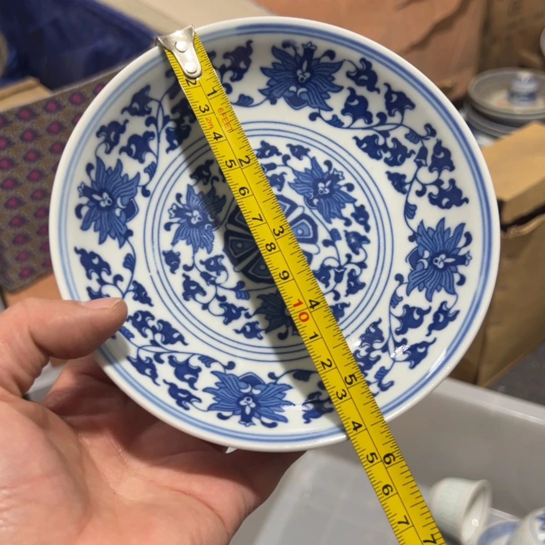 陶其他14厘米浑水西潘莲深盘