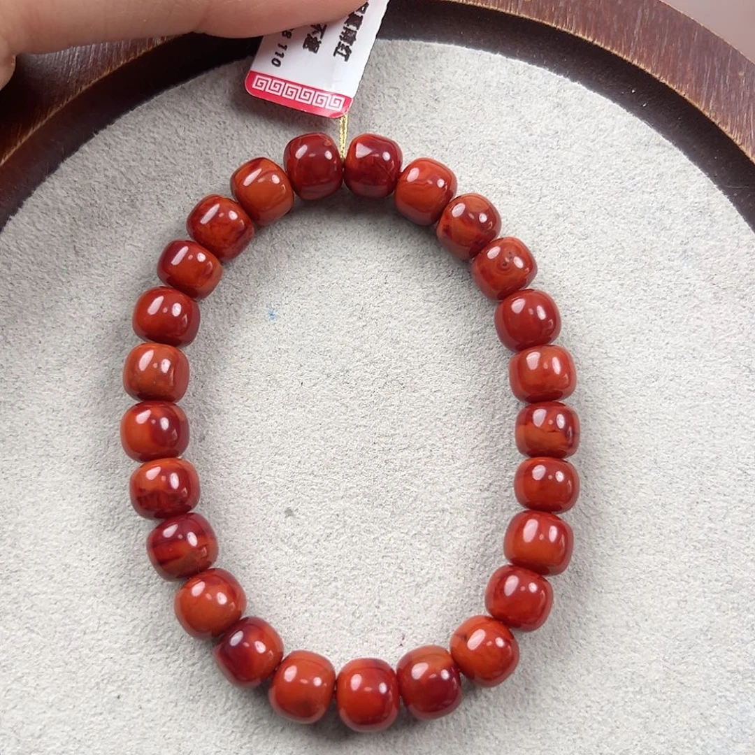 南红玛瑙未镶嵌手串