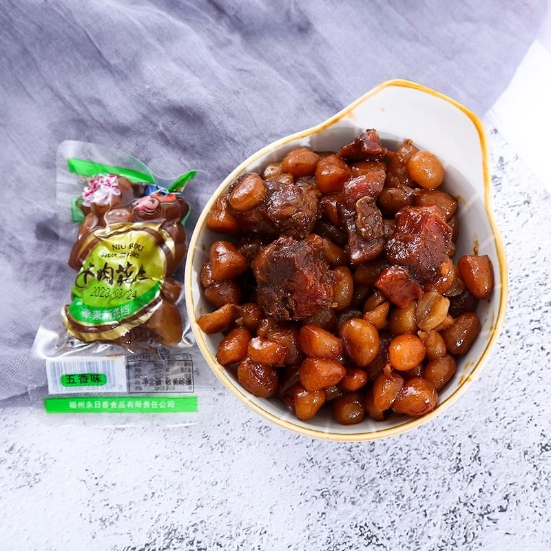 牛肉花生五香味香辣味卤汁花生即食下酒菜小包装休闲零食