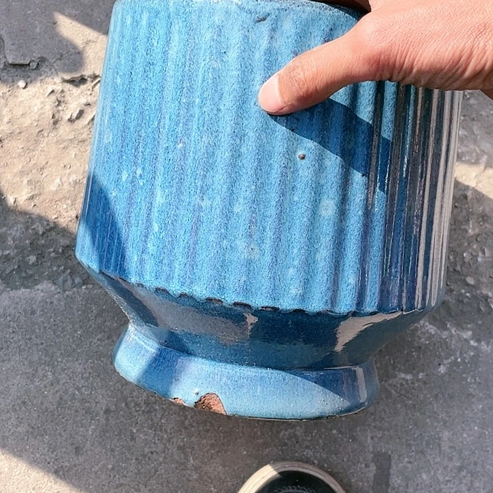 紫砂花盆瑕疵22.22花盆