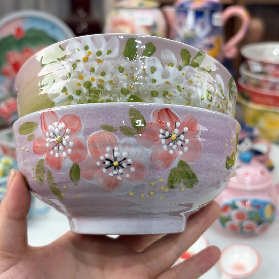西*景德镇手绘高温釉下彩陶瓷茶具