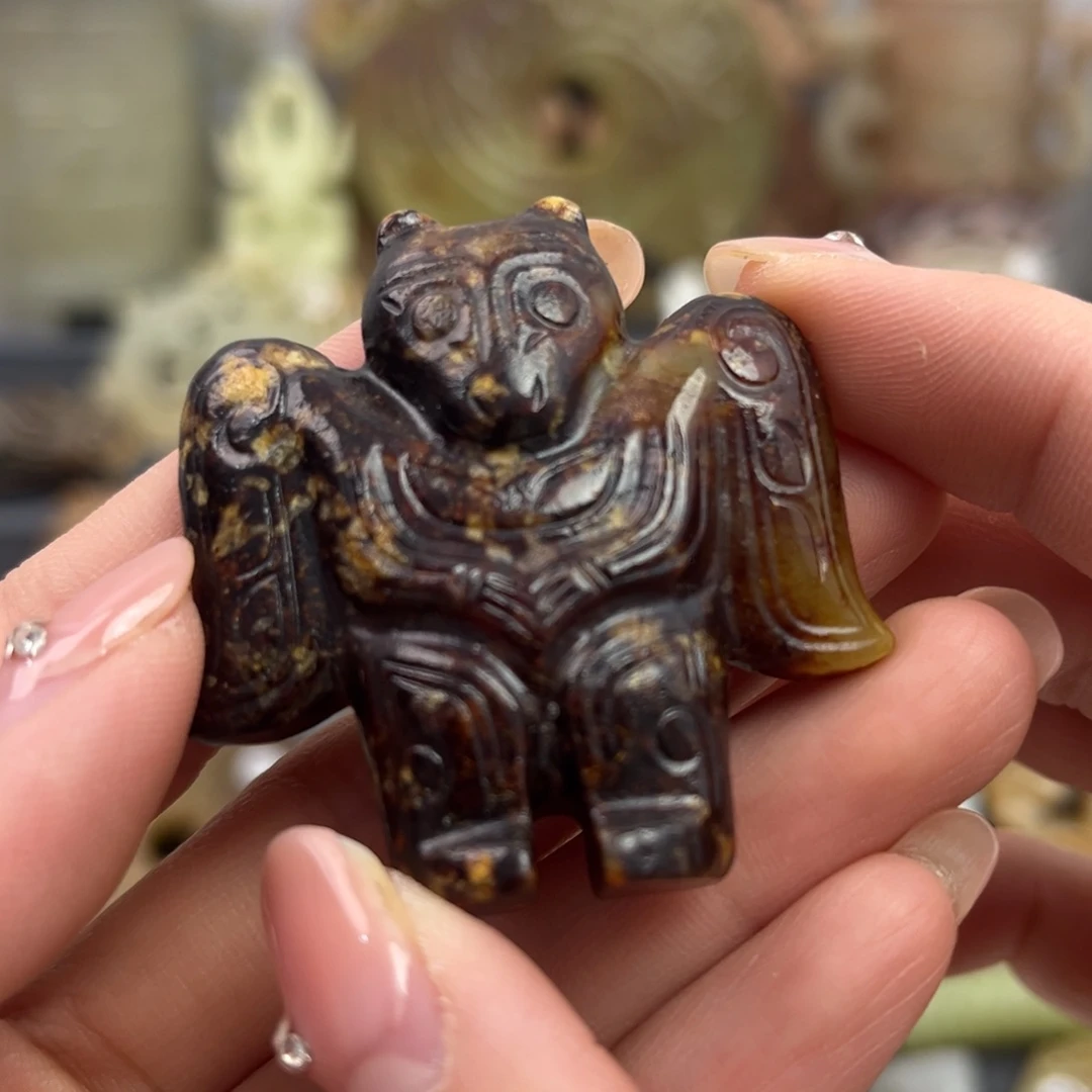 和田玉未镶嵌颈饰鉴古3藏珍鉴古藏珍