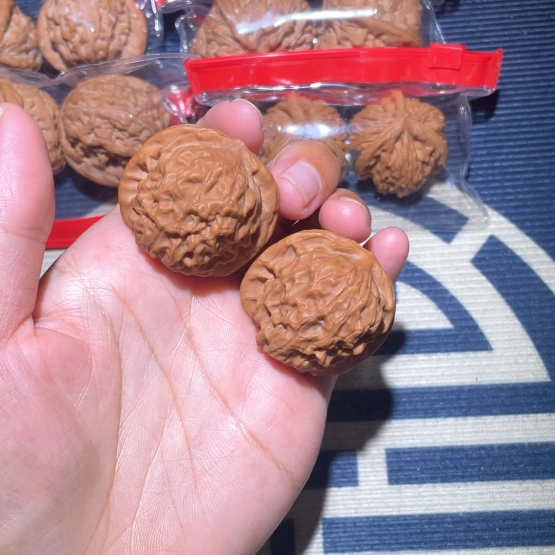 文玩核桃把件石门元宝37