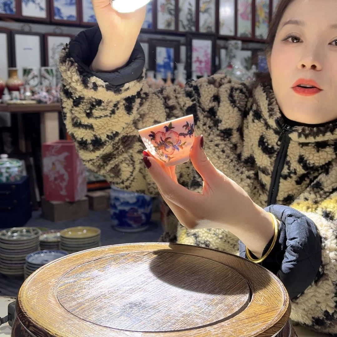 摆件陶瓷//////景德镇陶瓷瓷器。杯。