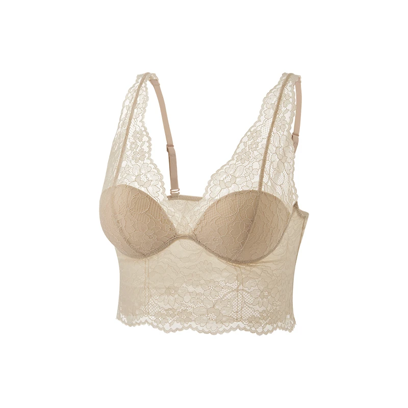 【LJWM】莫奈花园桑蚕丝美背文胸  TGS248