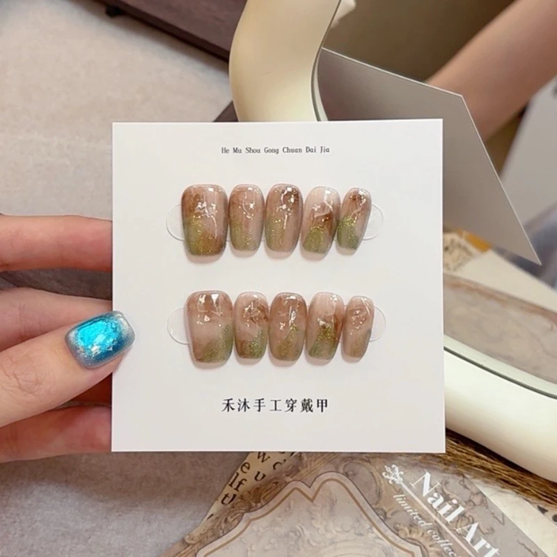 【墨色】——禾沐手工穿戴甲