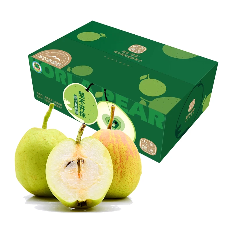 【赏美疆】新疆库尔勒香梨5斤薄皮新鲜水果/顺丰快递