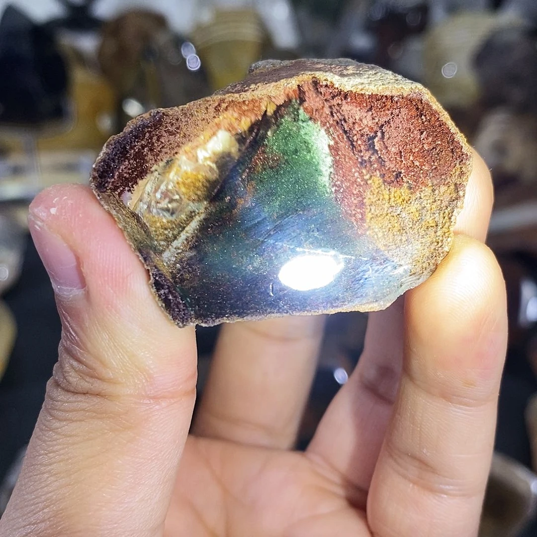 【闪购商品】未镶嵌车挂水晶阳*阳天然水晶原石