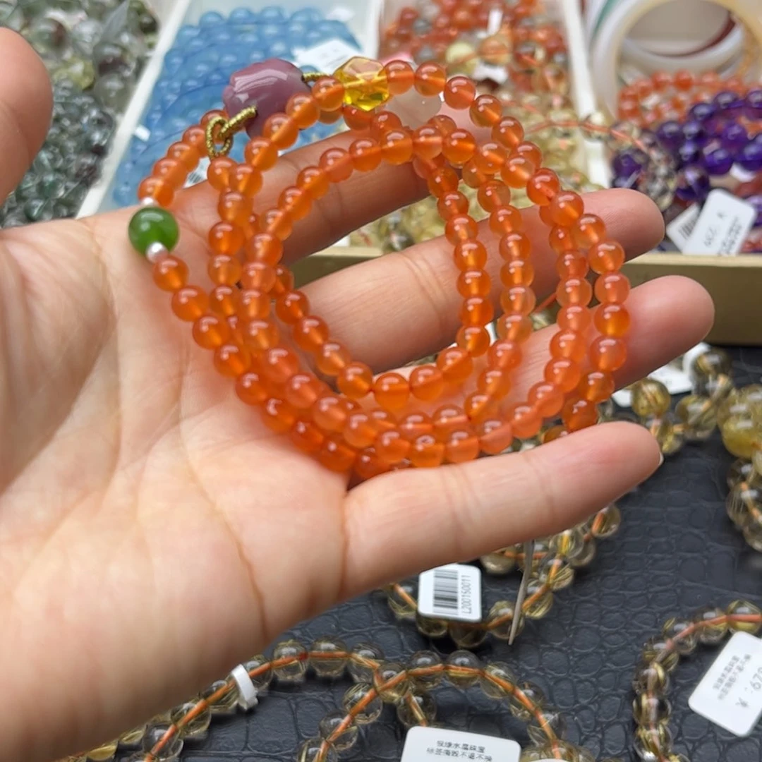 水晶手链未镶嵌天然