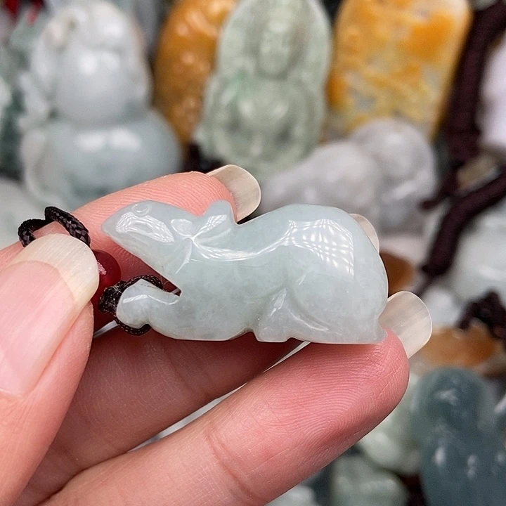 颈饰未镶嵌翡翠翡翠