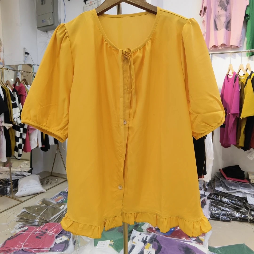 6609款夏季短袖衬衣时尚休闲