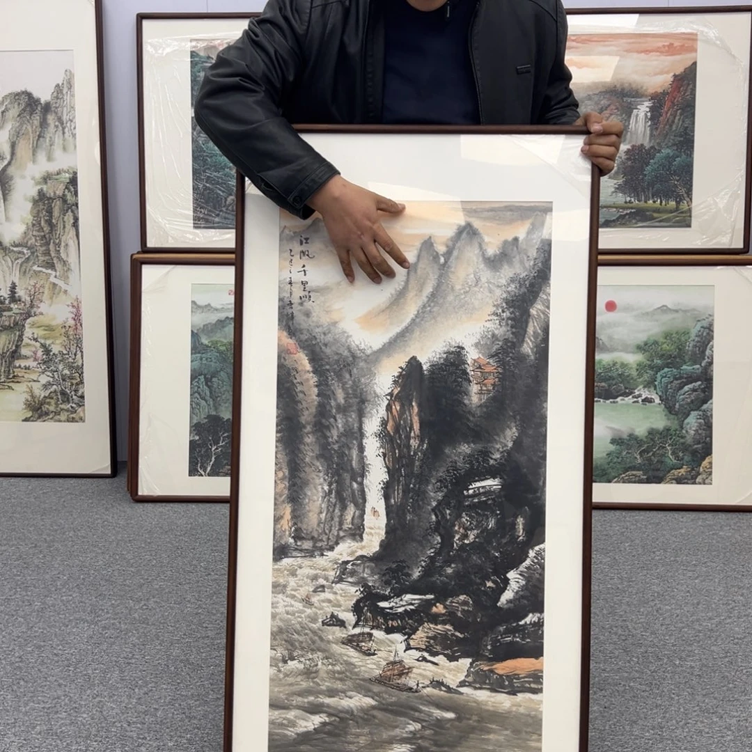 国画国画作品展览120*60