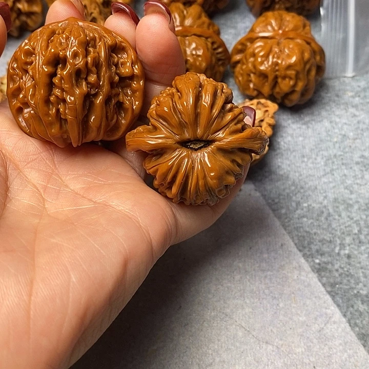 祈***祈把件文玩核桃四座楼