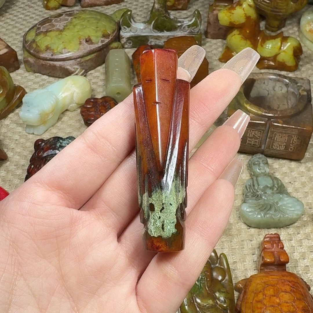 白玉菩提吊坠挂件