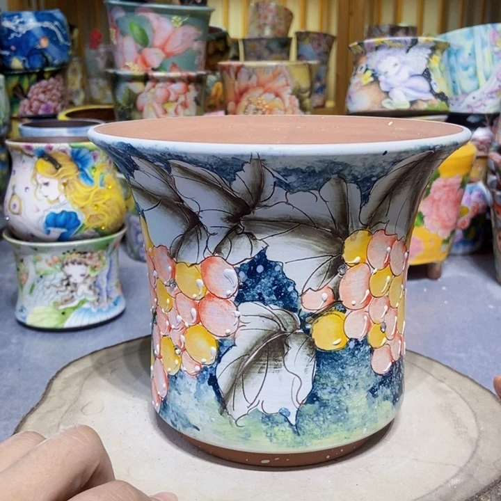 景德镇艺术手绘作品