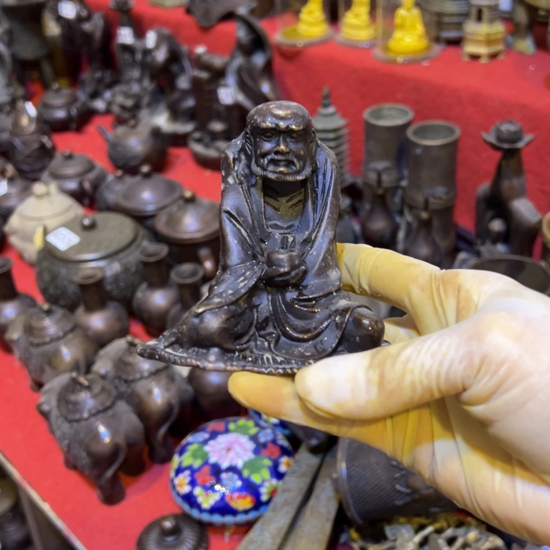 黄铜摆件，文房摆件