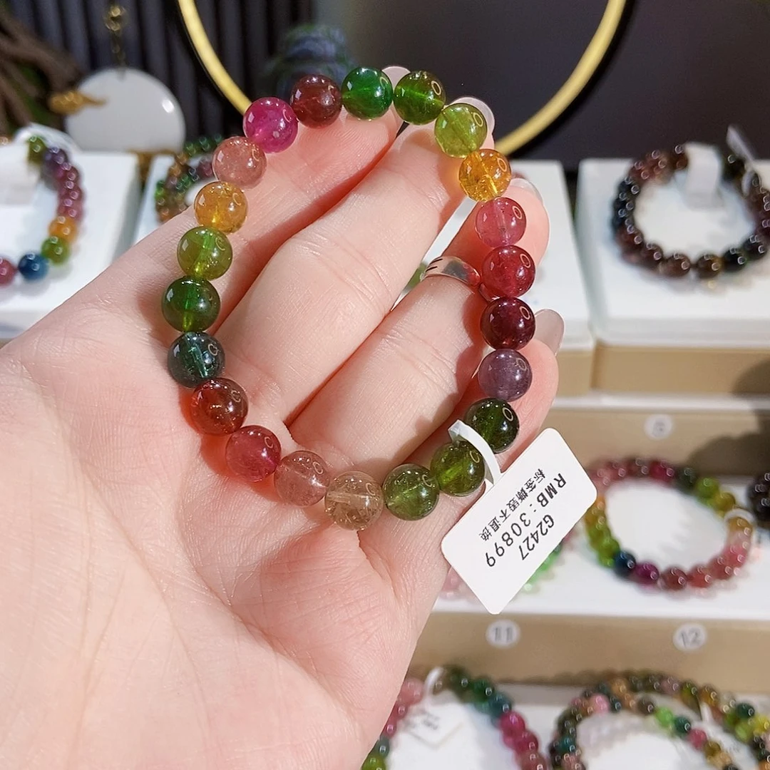 手串未镶嵌碧玺G2427单圈颜色微差发1