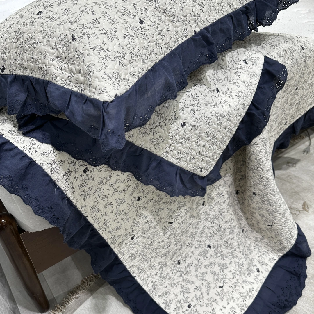 【超级红】南法假日 大法式印花床单三件套