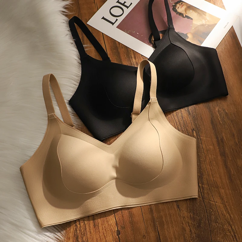 裸感无痕提拉内衣女小胸聚拢舒适薄款收副乳防下垂无钢圈文胸罩