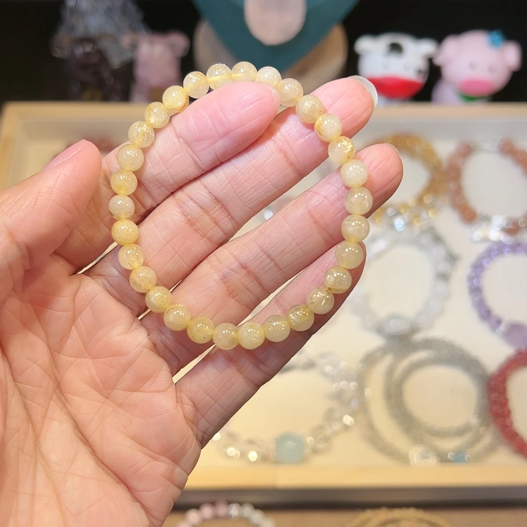 水晶手链未镶嵌发晶