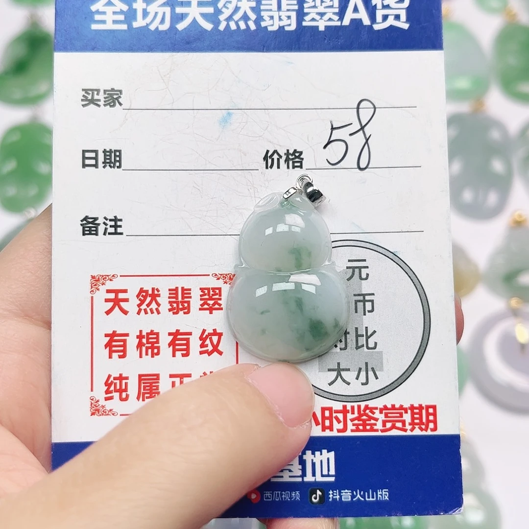 翡翠银S925镶嵌颈饰