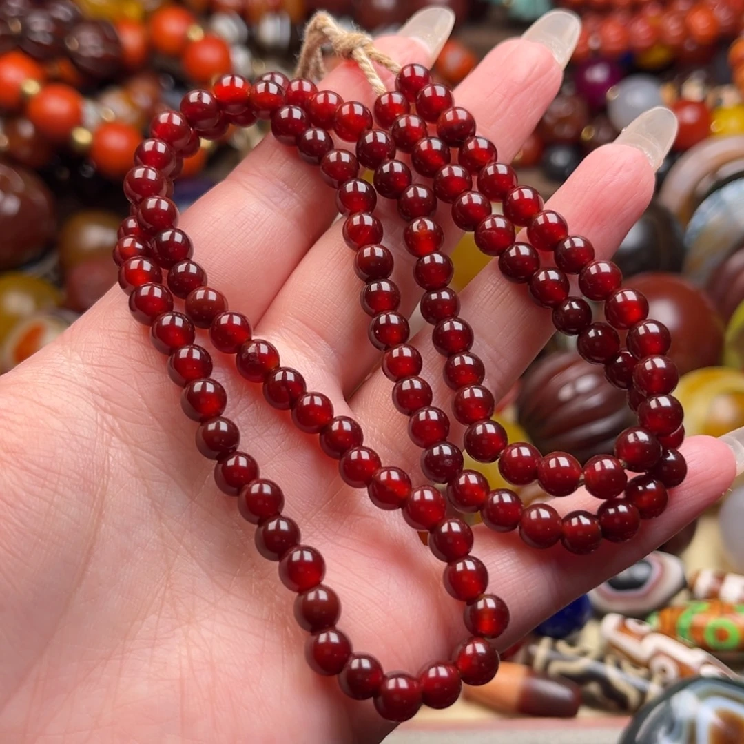 金***场玛瑙/玉髓未镶嵌颈饰