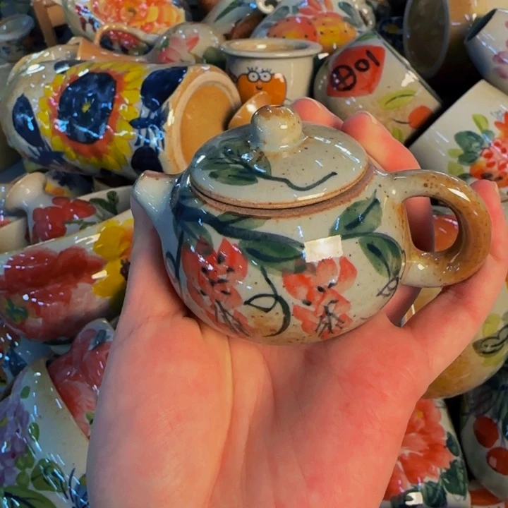 瓷片景德镇陶瓷手工手绘