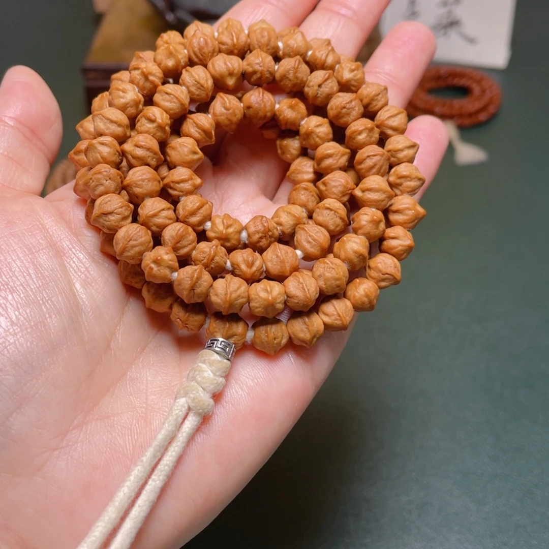 柏香籽/百香籽吊坠白牙横打长串