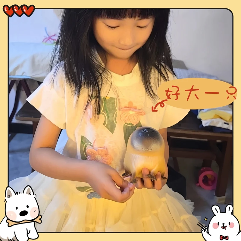 正品爆款超萌仿真卡皮巴拉捏捏乐解压快回弹动物正版捏捏玩具