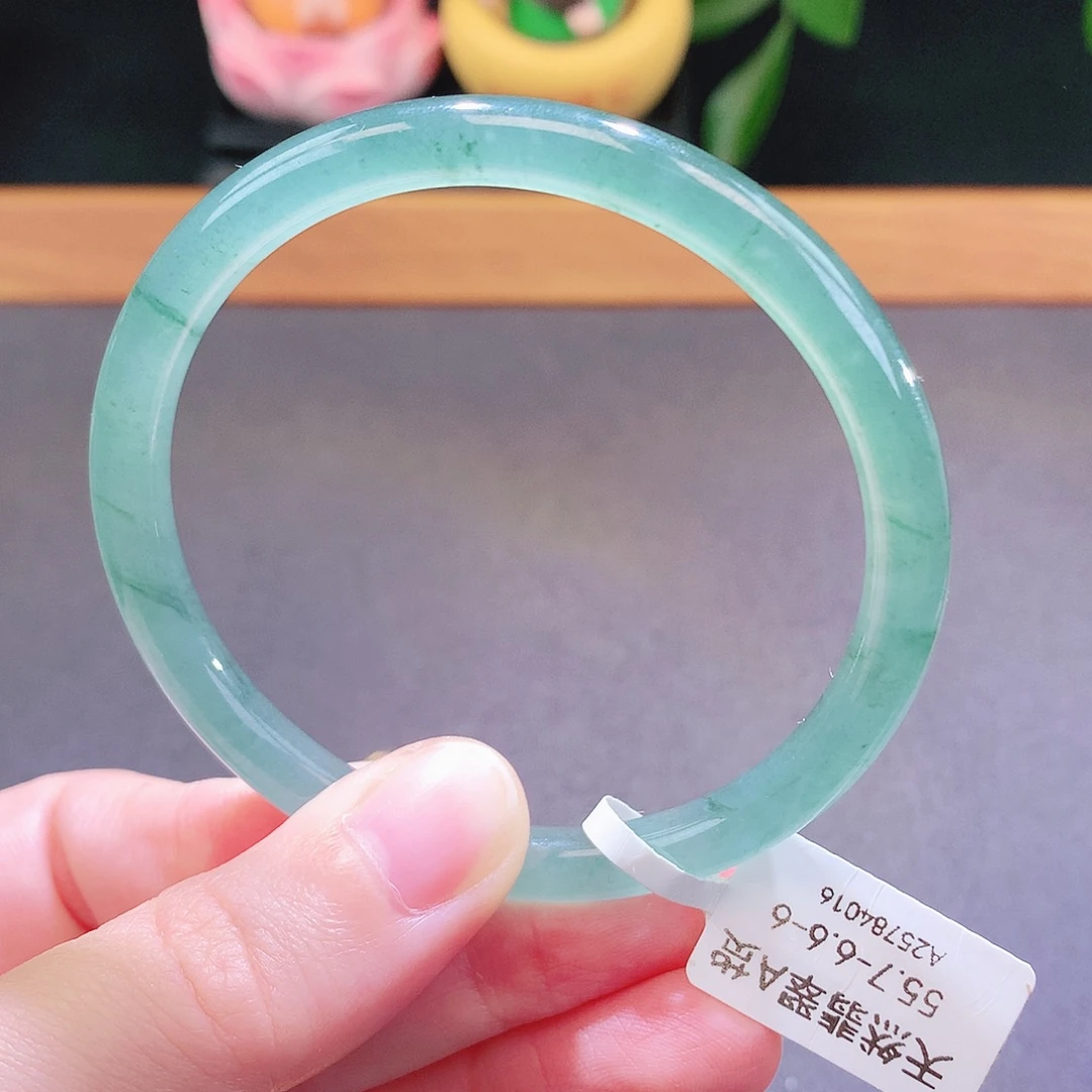 翡翠未镶嵌手镯天然翡翠