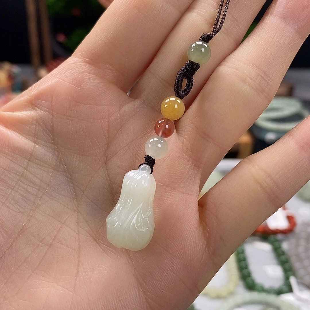未镶嵌和田玉手机链