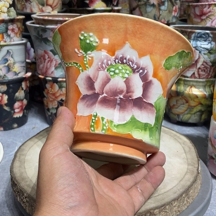 景德镇艺术手绘作品