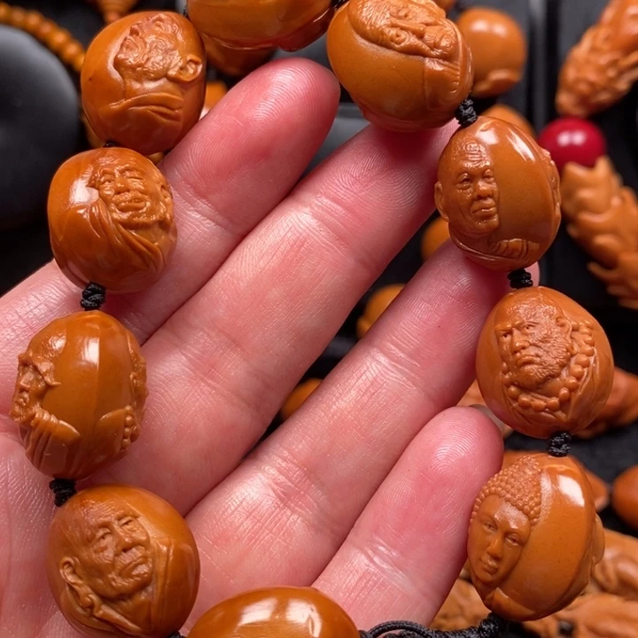 手串橄榄核三疯罗汉
