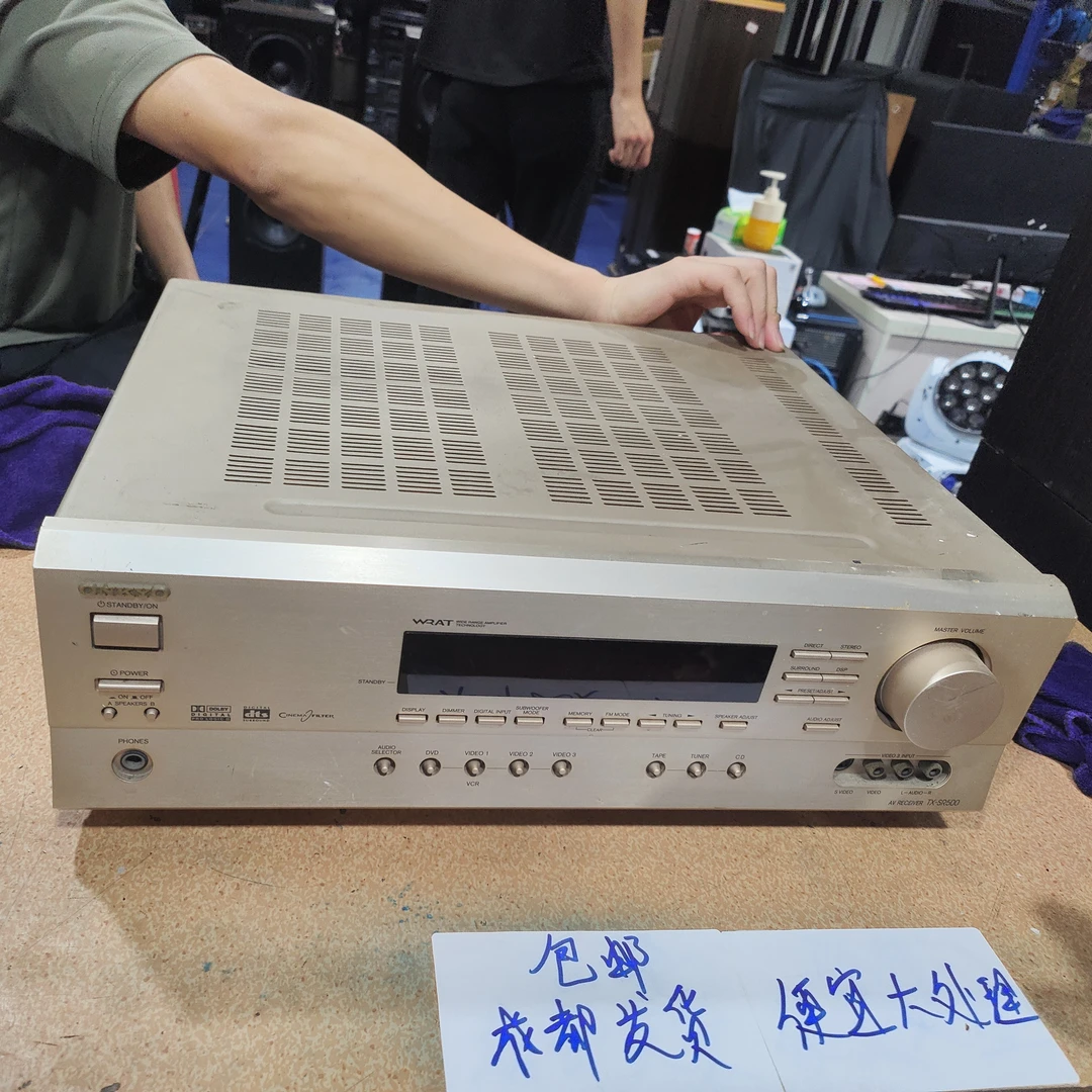 8新  二手安桥500功放，不通电，坏的，需维修，不带线材，不退不换