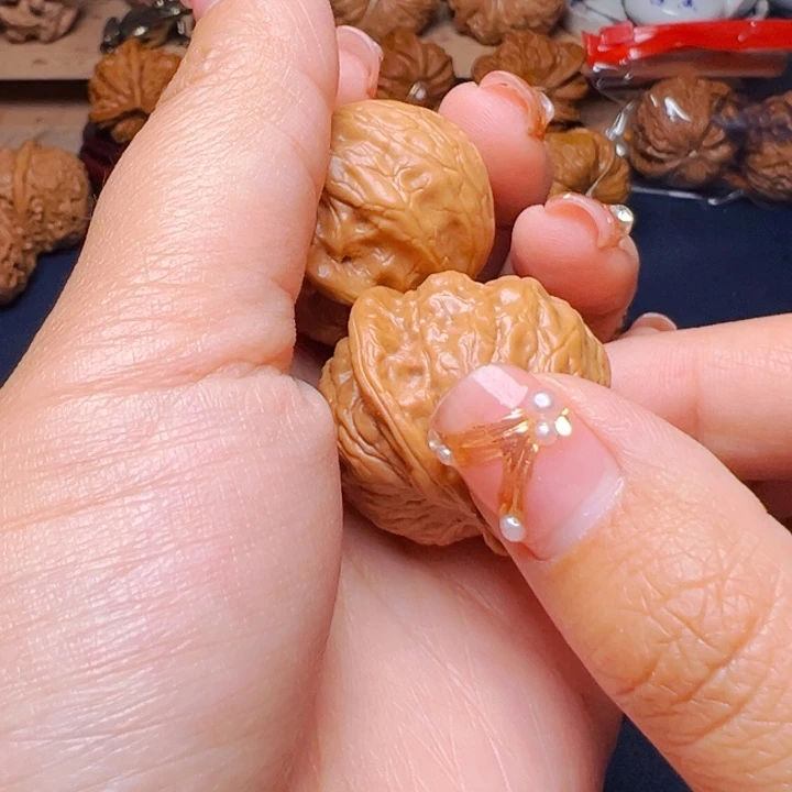 文玩核桃吊坠乾隆磨35