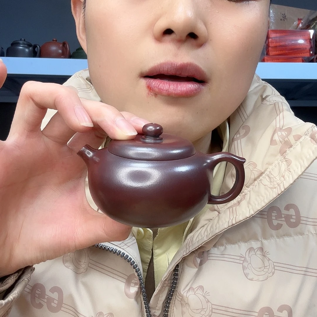 紫砂茶壶民间手艺人全手工制作