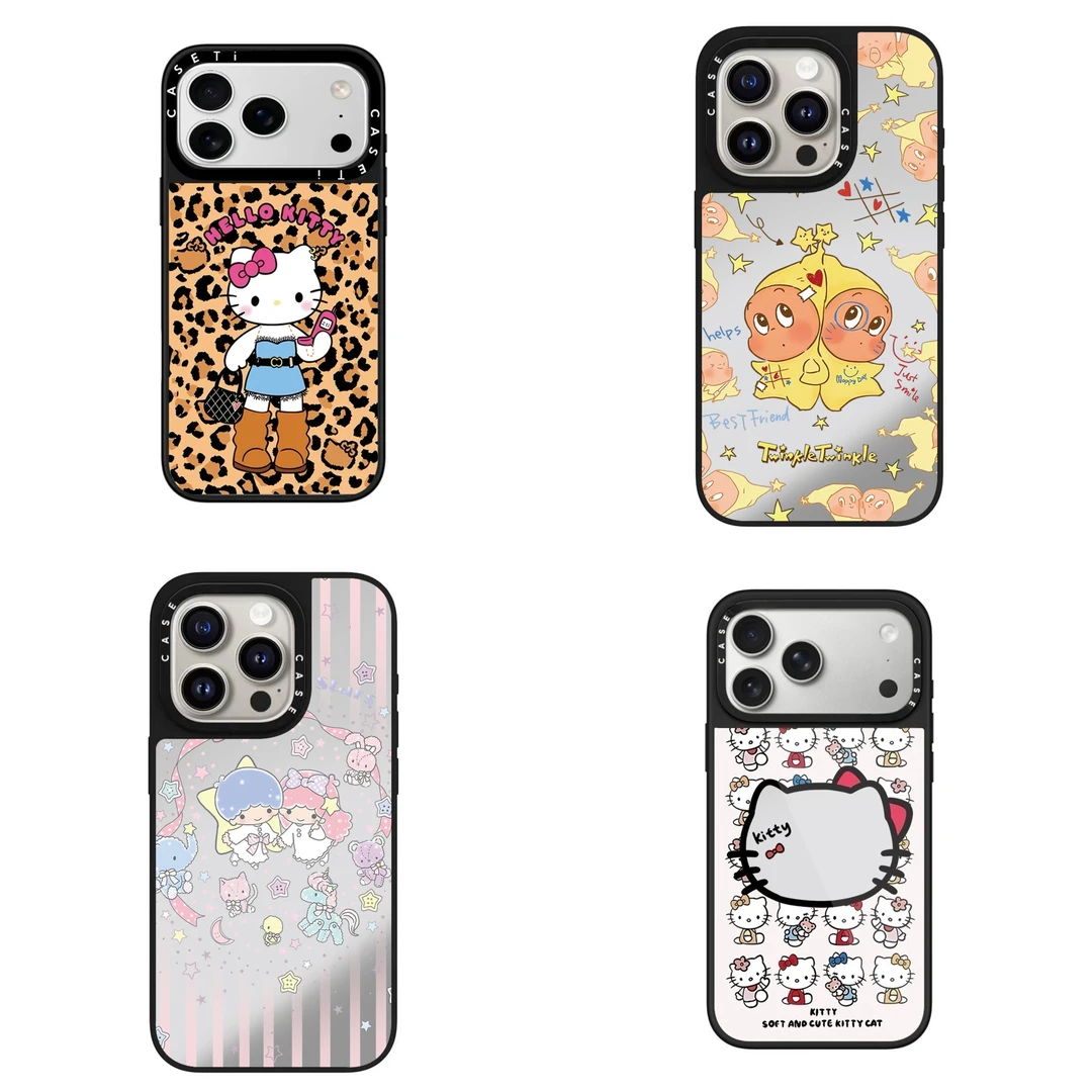 【可爱卡通系列】长腿kitty猫苹果17promax手机壳iPhone16Pro/15/14